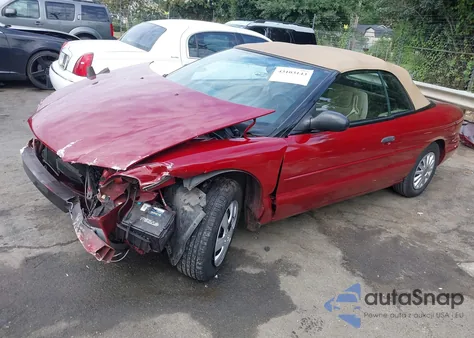 1996 Chrysler Sebring Jx from USA, damaged, VIN 3C3EL45H8TT278000